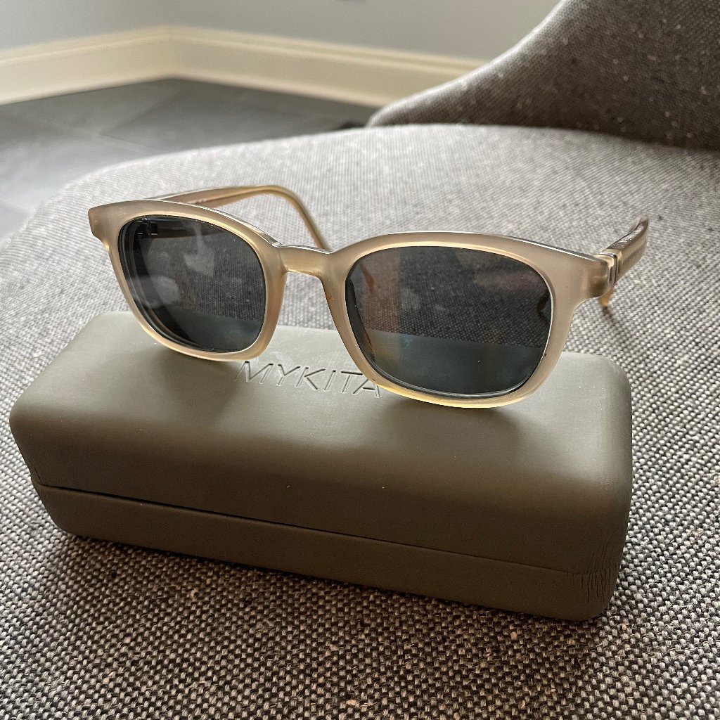 Mens Mykita Grey/Translucent Frames - Sunglasses But Could Be Glasses (W/Case)